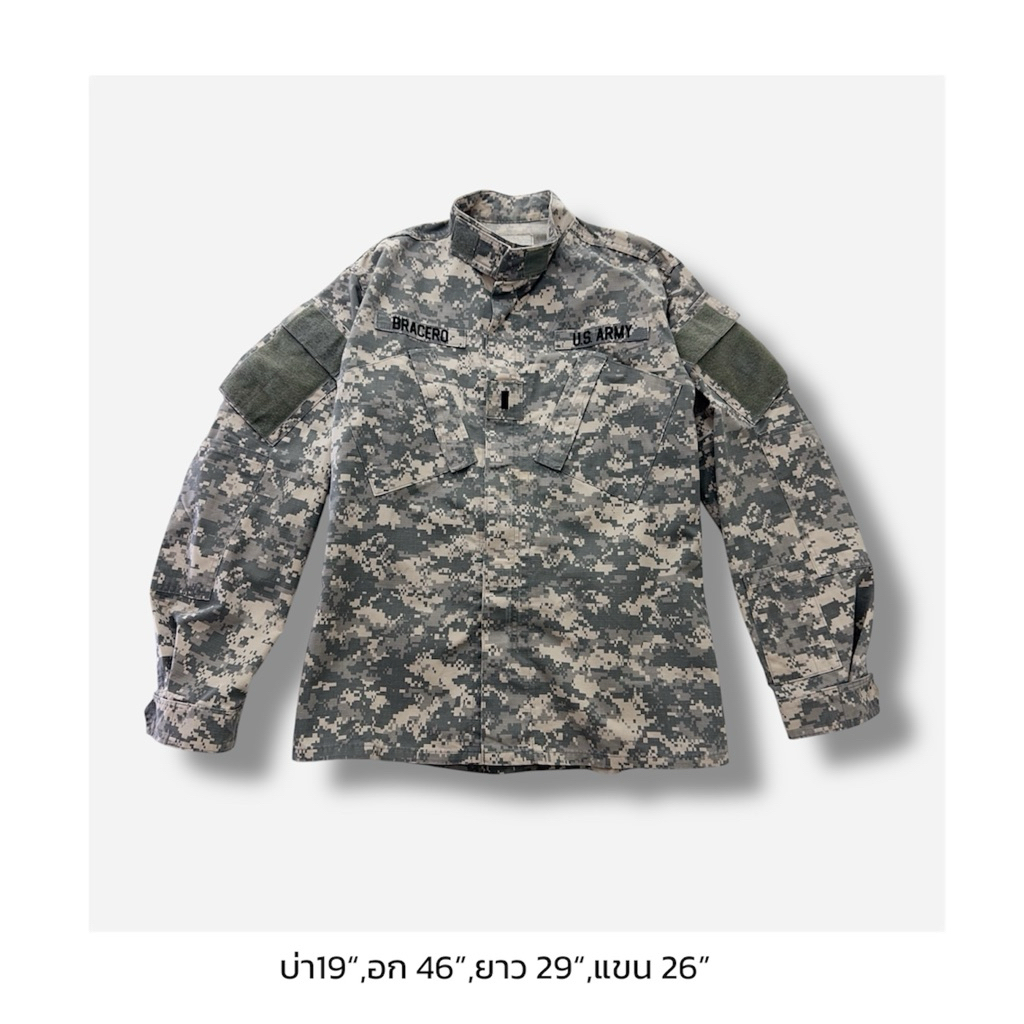 COAT U.S. ARMY COMBAT UNIFORM สภาพสวยครับ เฟตกลางกำลังเซอร์สวย
