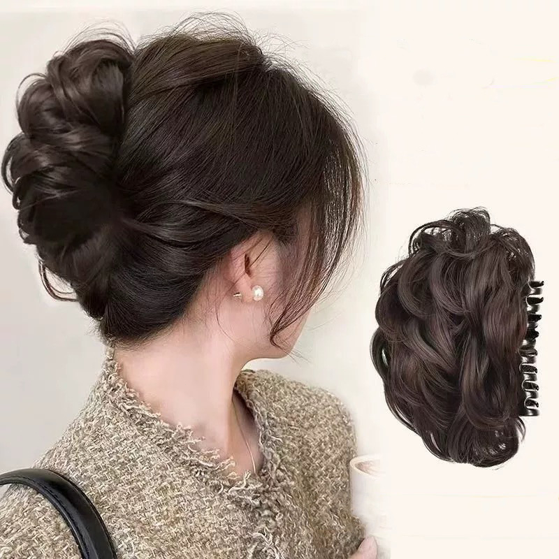 แฟชั่นใหม่คลิปผม 13 ซม. คลิปวิกผมปุยคลิปหางม้าสำหรับสุภาพสตรีคลิปพลาสติก