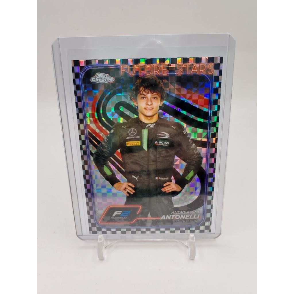 การ์ด f1 topps chrome 2024 kimi antonelli