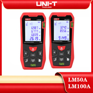 Uni-t LM50A LM100A 50M-100M เครื่องวัดระยะทางเลเซอร์ดิจิทัล