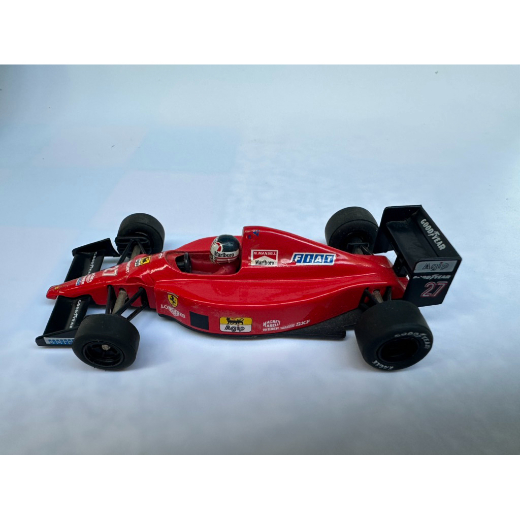 โมเดลรถ F1 Onyx Formula 1 Ferrari F1-89 #27 Nigel Mansell 1989 1/43
