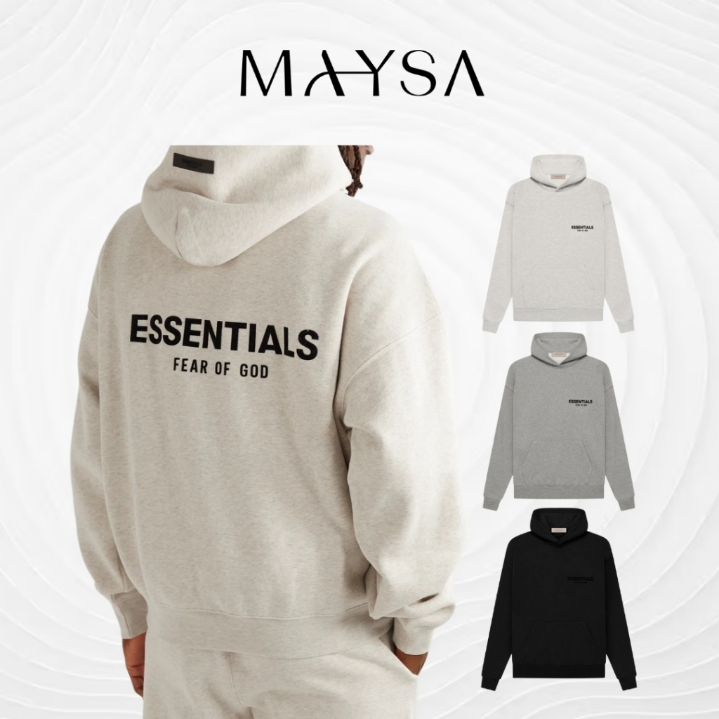 [ส่งด่วน!] Essentials SS22 Hoodies ผ้านิ่ม ใส่สบาย สินค้าแท้100% สินค้าพร้อมส่ง