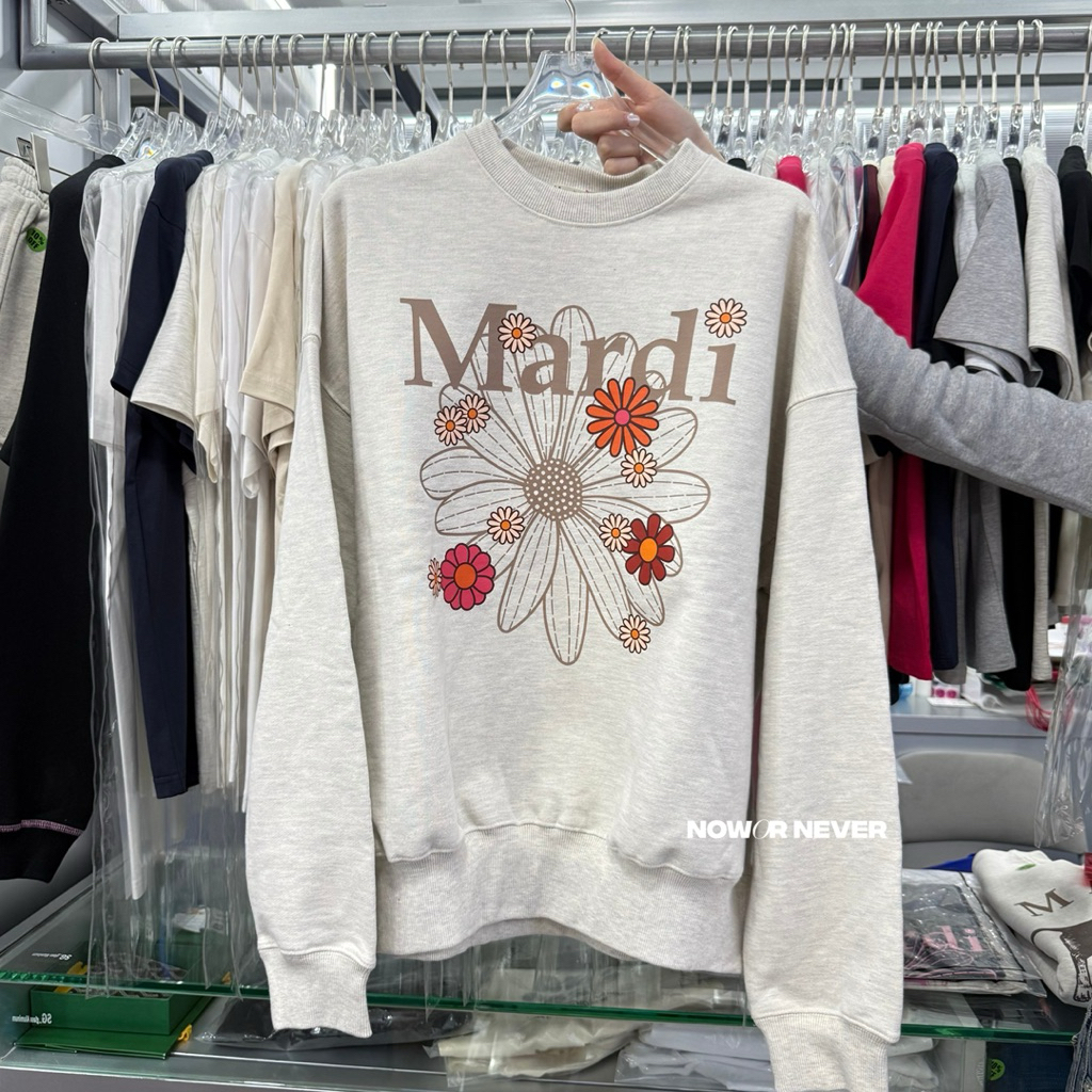 /พร้อมส่ง/ MARDI MERCREDI SWEATSHIRT - รูปที่ 3