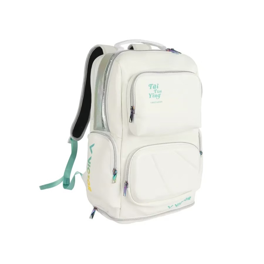 VICTOR TTY Limited Backpack Badminton Victor BR5033TTY กระเป๋าเป้ สีขาว