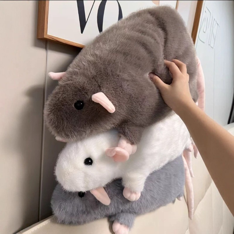 🐭ส่งจากไทย🐭 35/90cmตุ๊กตาหนูดอกไม้ ขนาดใหญ่ดอกไม้สาขาหนู ตุ๊กตาน่ารักการ์ตูนนุ่ม ของขวัญวันเกิด - รูปที่ 6