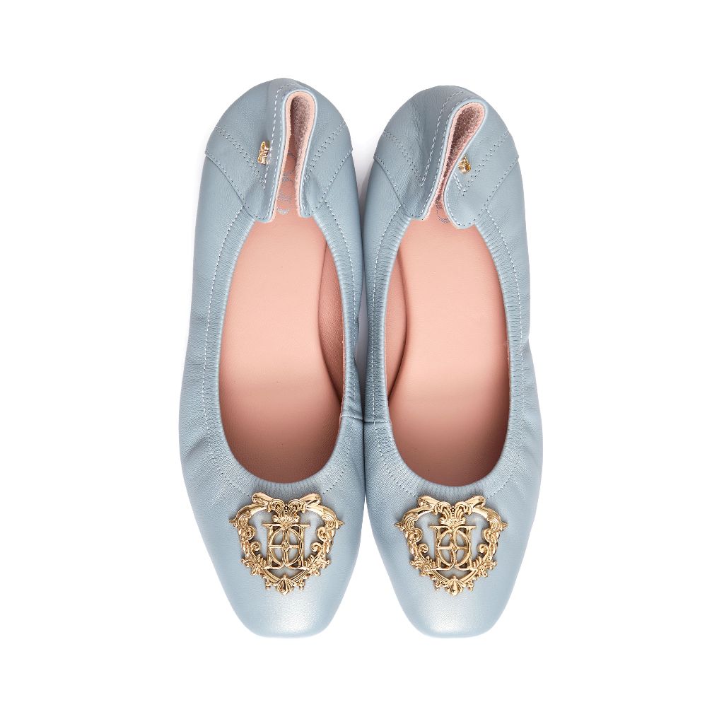 O&B รองเท้าหนังแกะ รุ่น AUDREY PRINCESS IN SAPPHIRE BLUE-11217SS32735F_S6BLSM