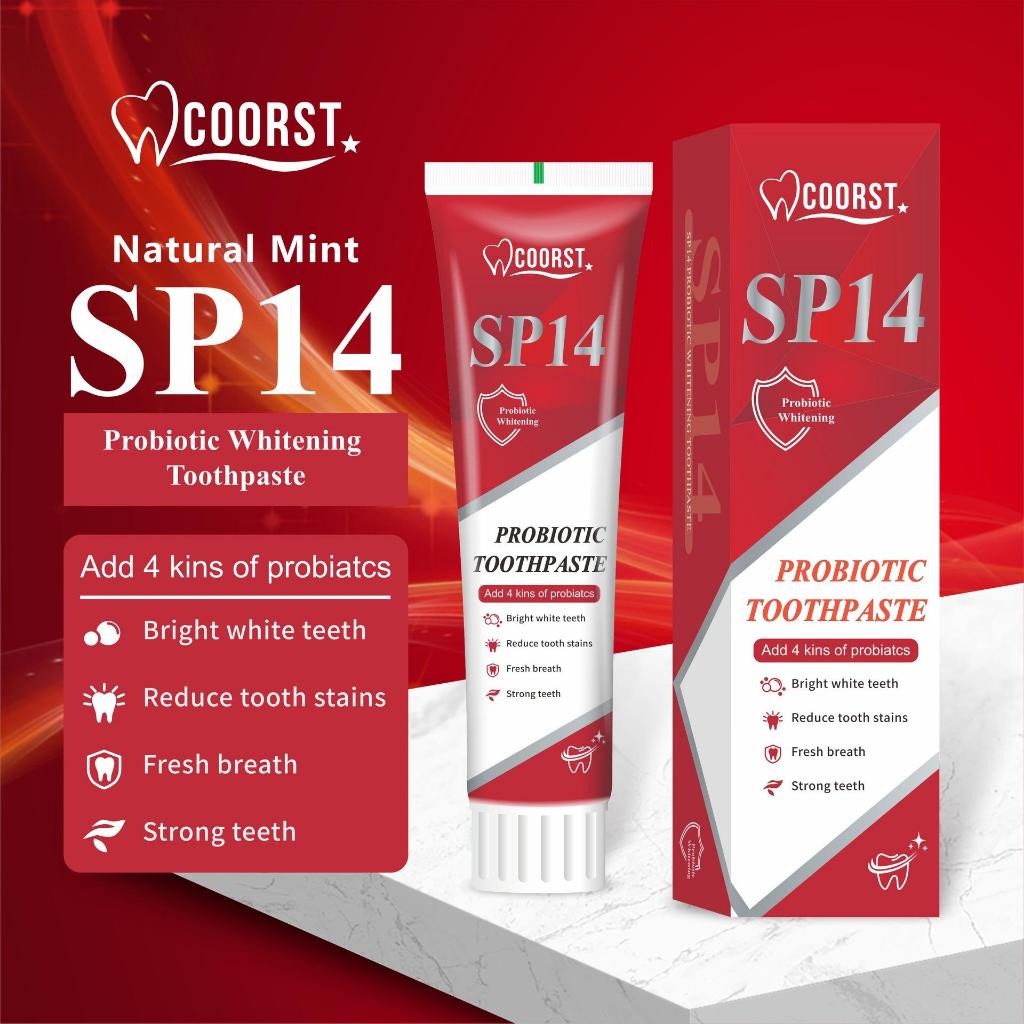 (ส่งจากกรุงเทพฯ)Souleer ยาสีฟัน SP14 ปรับปรุงกลิ่นปาก ลมหายใจสดชื่น ทำให้ฟันขาวยั้ง