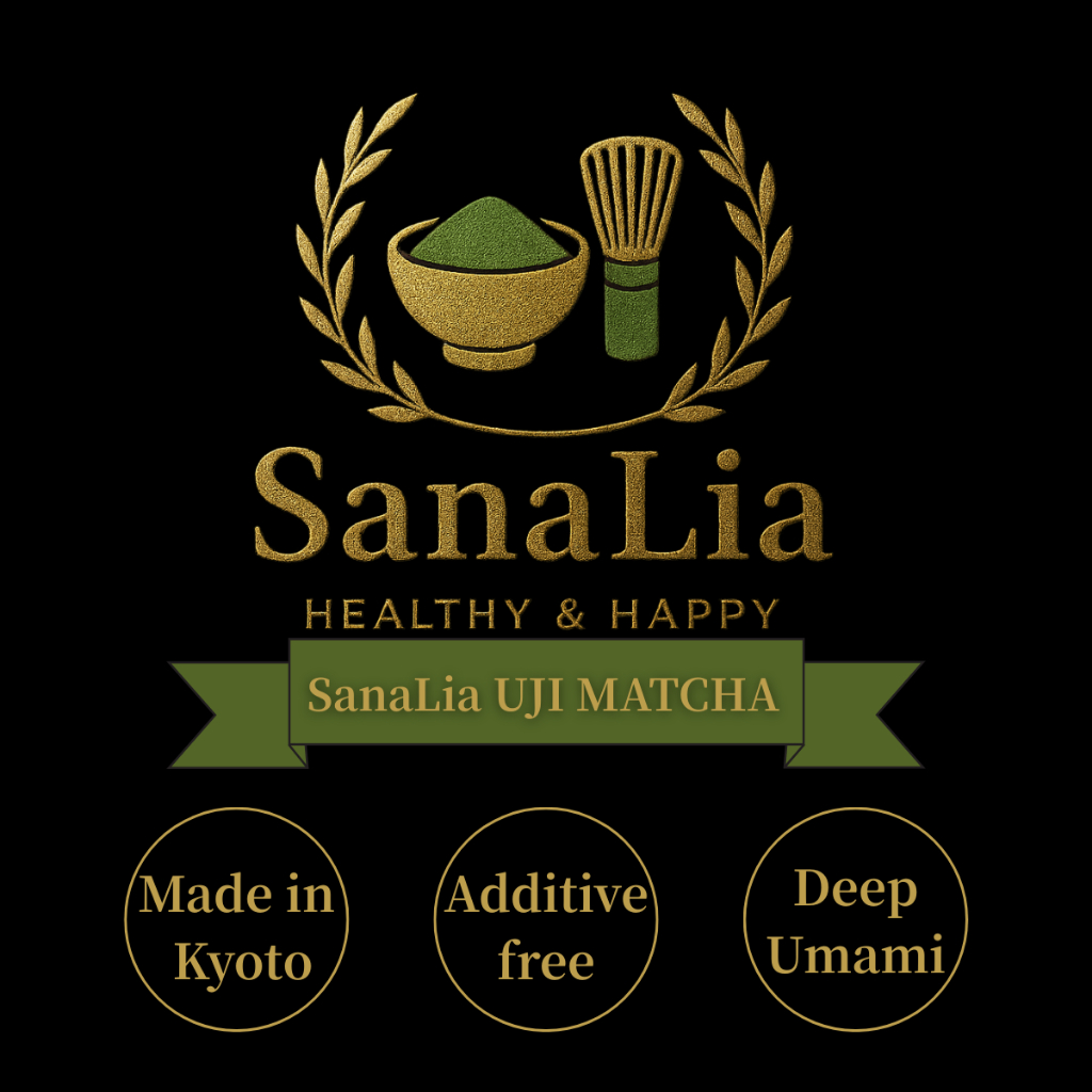 Uji Matcha Powder | Kyoto, Japan | Additive-Free, Unsweetened | Latte & Baking | SanaLia