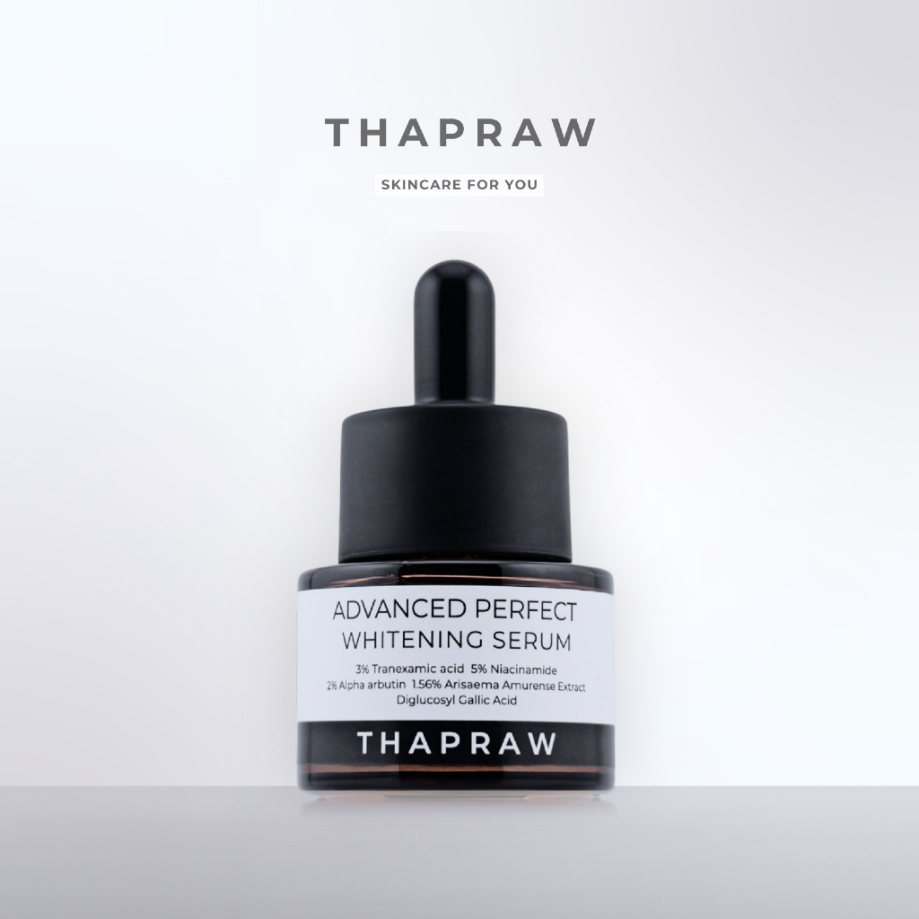 จบดำเซรั่มTHAPRAW สำหรับผิวหมองคล้ำ รอยดำ ฝ้าแดด