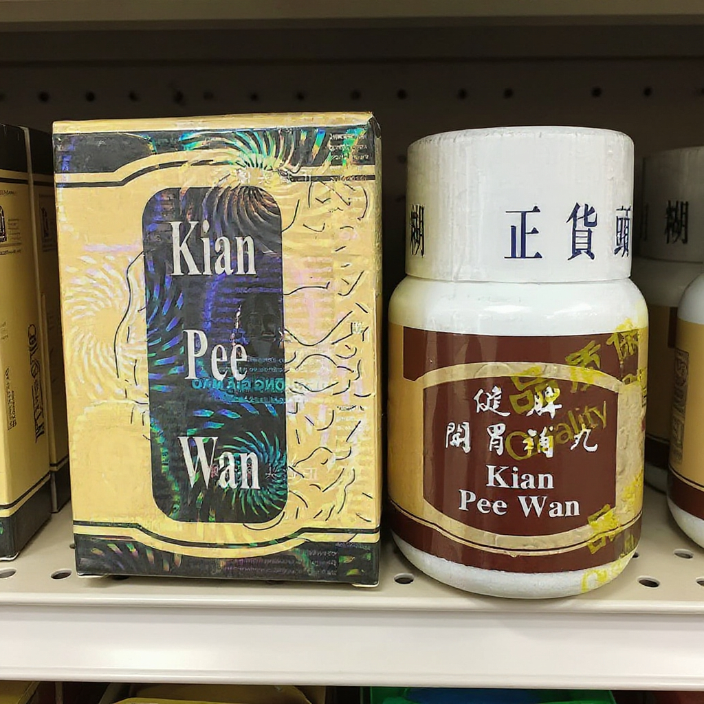 Kian Pee Wan ( Kiện Tỳ Hoàn ) - weight gain pills from Malaysia - Code 1062