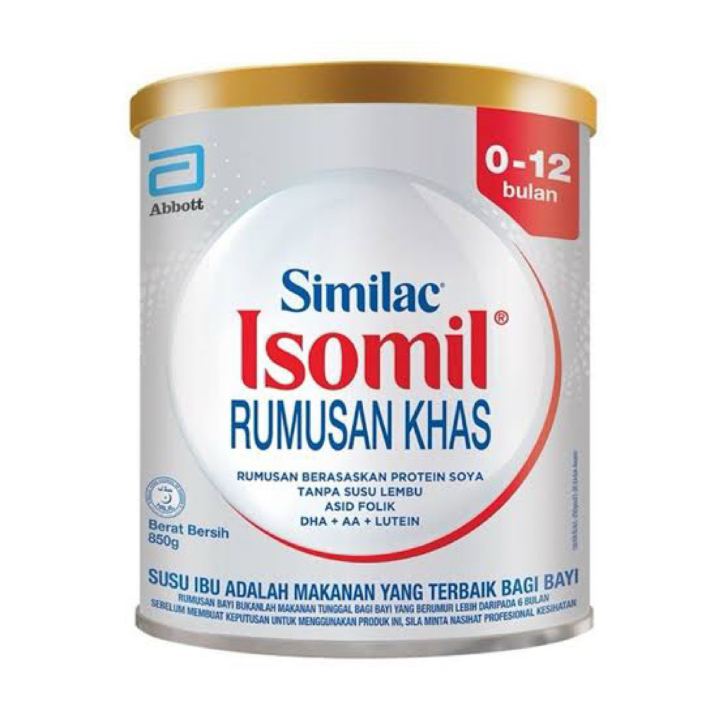 SIMILAC ISOMIL (0-12 MTH) (1-10Y) 400-850G