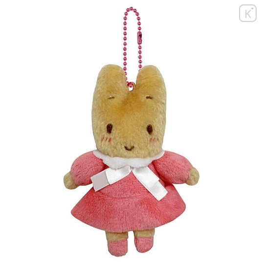 พวงตุ๊กตา ma สีชมพู Japan Sanrio Mascot Holder - Marron Cream : Pink Size: 10 x 5.5 x 11 cm.
