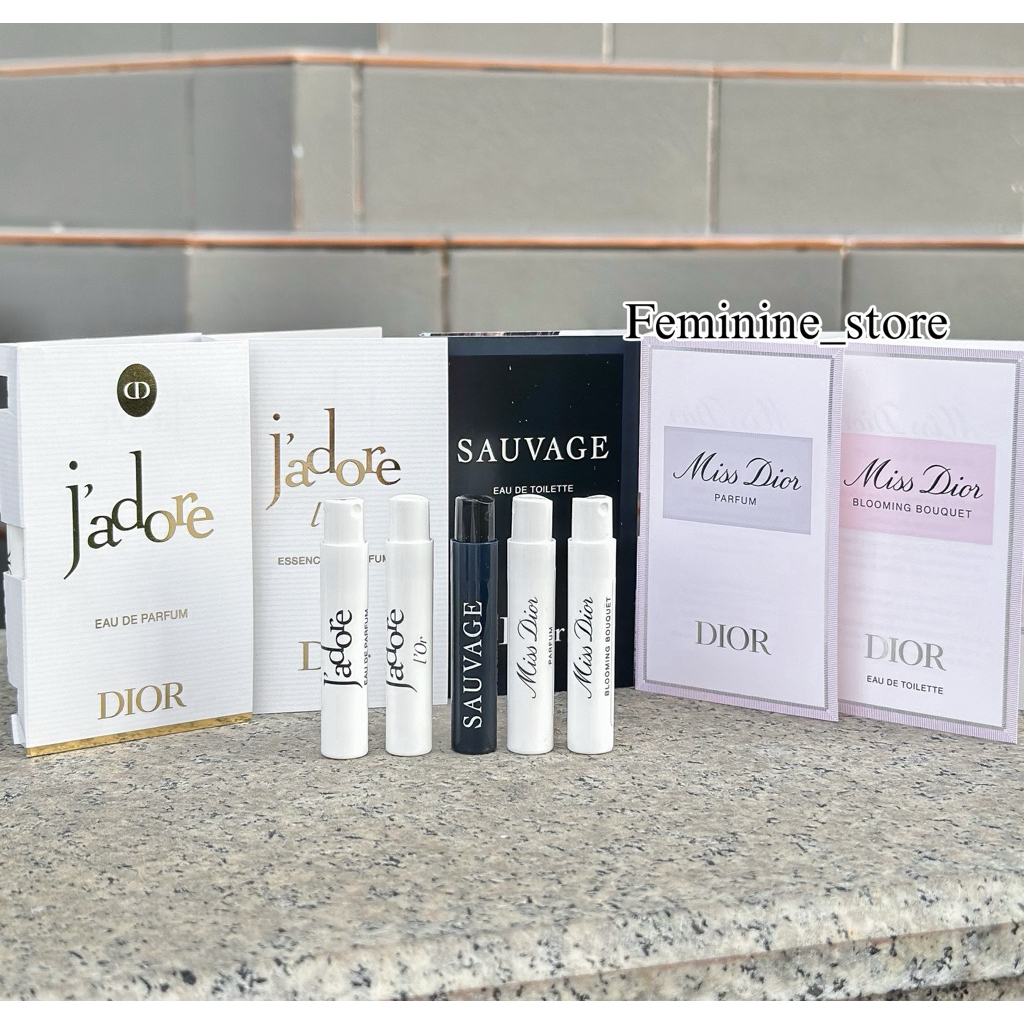 ✨ป้ายญี่ปุ่น/หิ้ว✨น้ำหอม vial ขนาดทดลอง 1ml.
