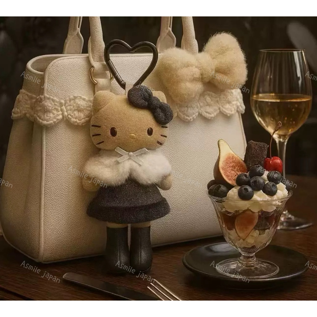 ⭐️พร้อมส่ง🌟พวงกุญแจ sanrio ขายาว คอลใหม่ล่าสุด คิตตี้ผิวแทน คิตตี้ขายาว🇯🇵จากญี่ปุ่นแท้💯 - รูปที่ 3