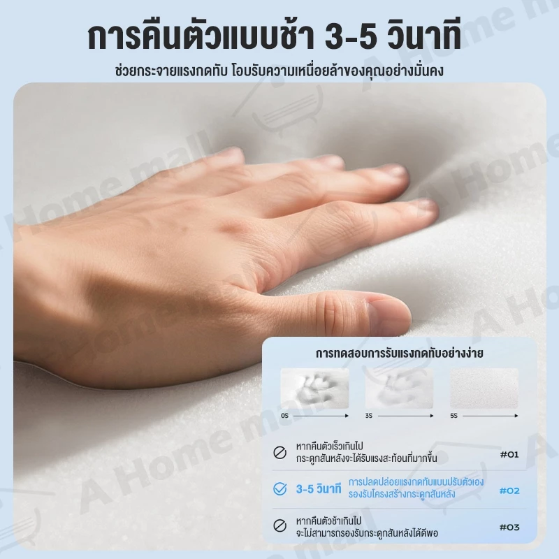 ที่นอนยางพารา Softtopper 3ฟุต/3.5ฟุต/5ฟุต/6ฟุต thumbnail 6