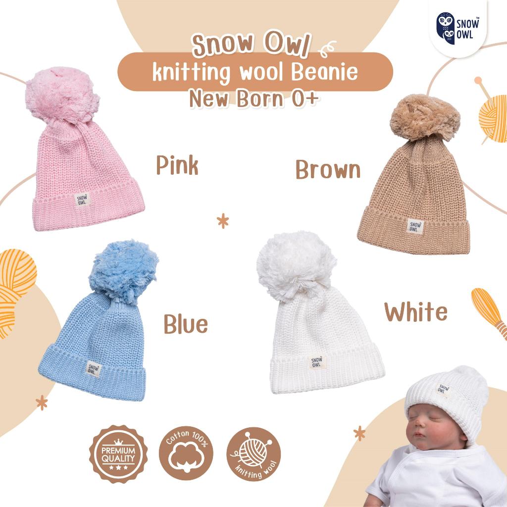 Snow Owl ชุดเซ็ตไหมพรม Snow Owl หมวก ถุงมือ ถุงเท้าสำหรับเด็กแรกเกิด knitting wool ผ้า Cotton 100% ปลอดภัย นุ่ม ใส่สบาย ราคา ถูกที่สุด ดีลบีเคเค แกลเลอรีภาพที่ 2