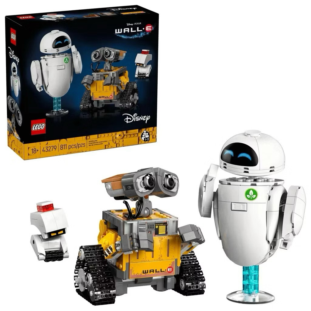 LEGO Disney 43279  Pixar: WALL-E & EVE (ของแท้ พร้อมส่ง ส่งด่วน)