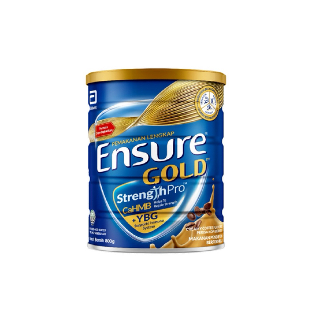 ENSURE GOLD 800G นมสำหรับผู้สูงอายุ หลายรสชาติ ของเข้าใหม่