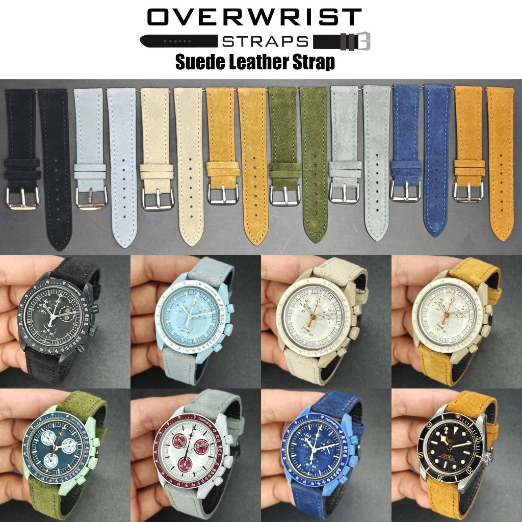 สายนาฬิกา สายหนังกลับ รุ่น Suede Leather Strap