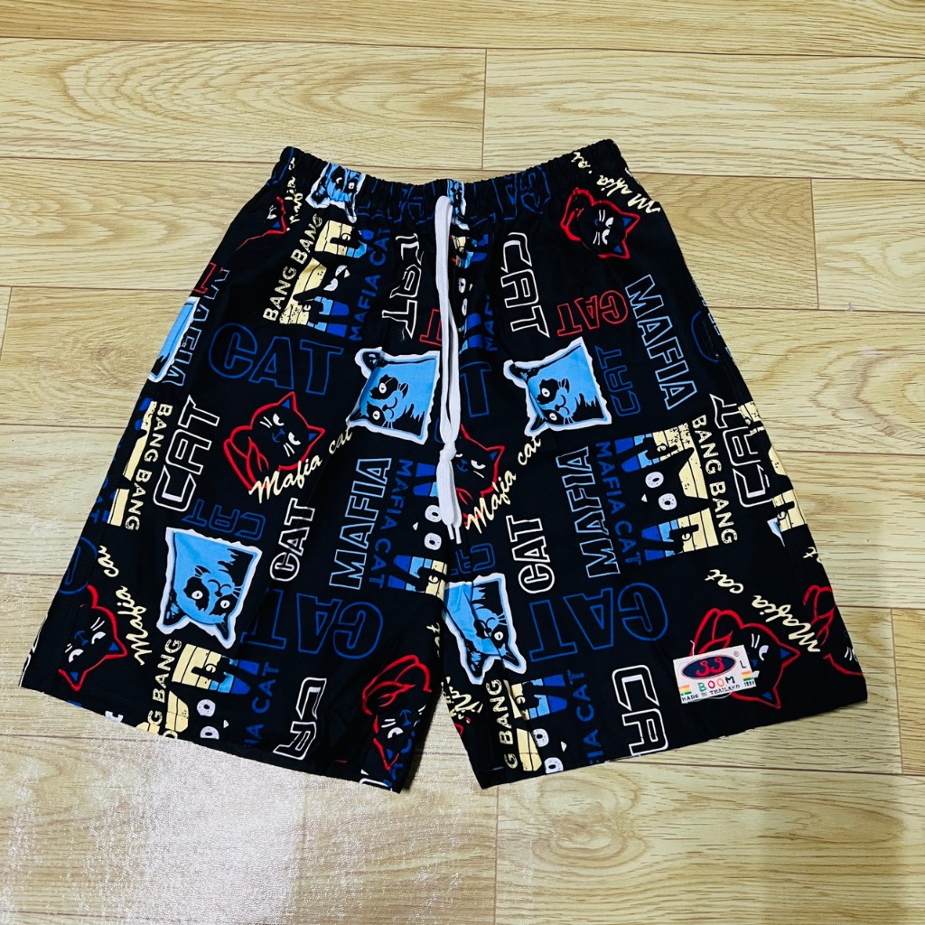 กางเกงเจเจ ขาสั้น ลายศิล ไซส์L (เอวไม่เกิน34นิ้วใส่ได้ค่ะ) ยาวประมาณเข่า มีลายให้เลือกเยอะ