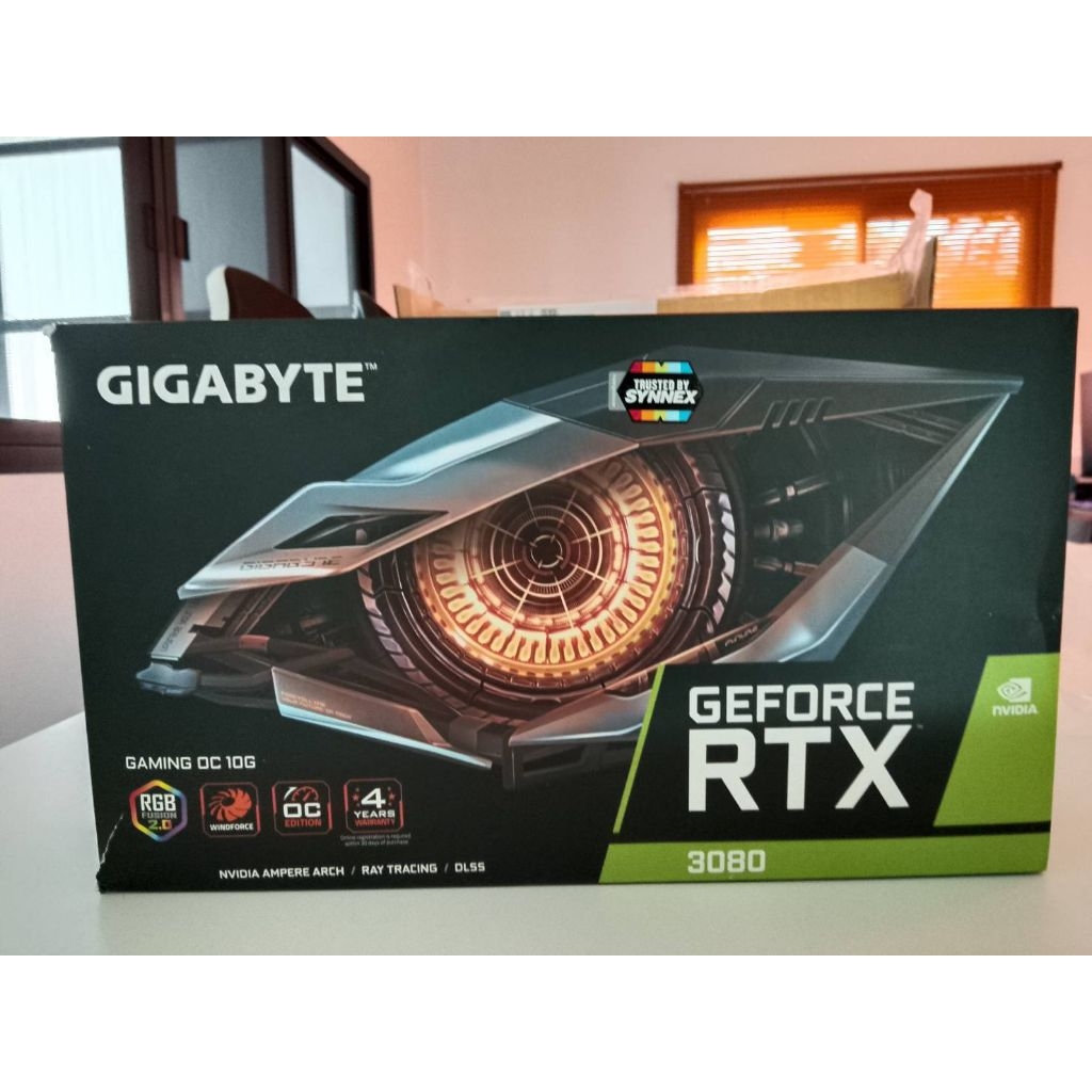 การ์ดจอ GIGABYTE GEFORCE RTX 3080 GAMING OC 10G - 10GB GDDR6X มือสอง