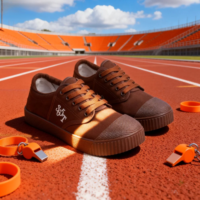 รองเท้านักเรียนชาย ผ้าใบกีฬา ใส่เรียนประจำวัน น้ำหนักเบา ไม่อับเท้า ไซส์ 31–45 ส่งจากไทย 365T - รูปที่ 4