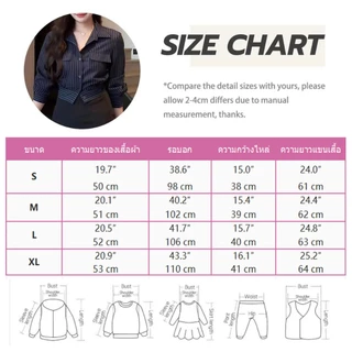 Chili#เสื้อเชิ้ตแขนยาวคอปกลายทางสไตล์ฝรั่งเศสกระดุมแถวเดียวสำหรับผู้หญิงช่วงต้นฤดูใบไม้ร่วงใหม่เสื้อโค้ททรงเข้ารูป#W629