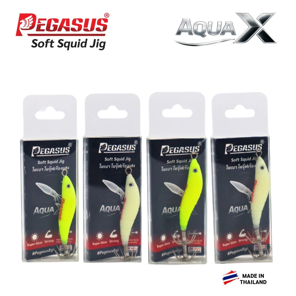 โยตกหมึก โยเบา โยจุ๊ฟ เพกาซัส Pegasus Aqua X 2.0g / 2.5g
