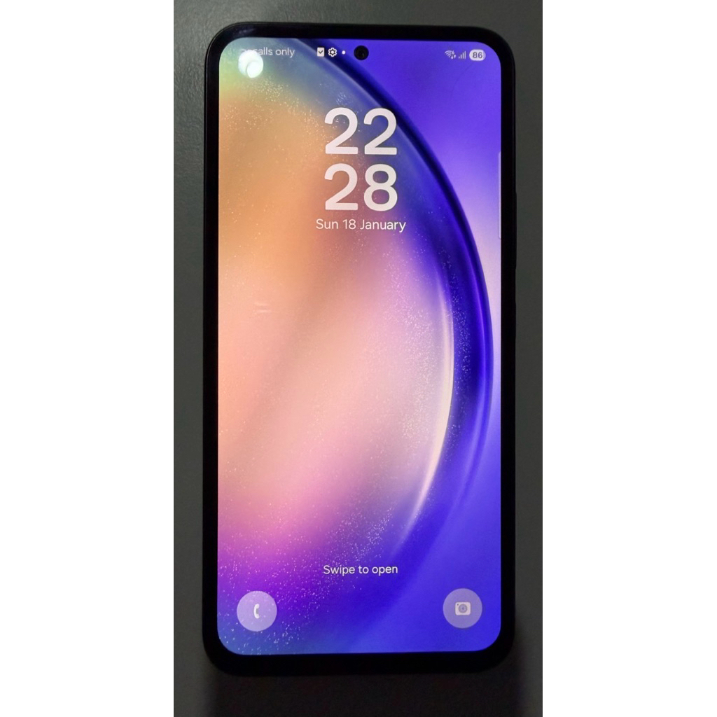 Samsung Galaxy A54 5G Ram 8 Rom 128 สภาพดี ใช้งานปกติ Android 16, One UI 8