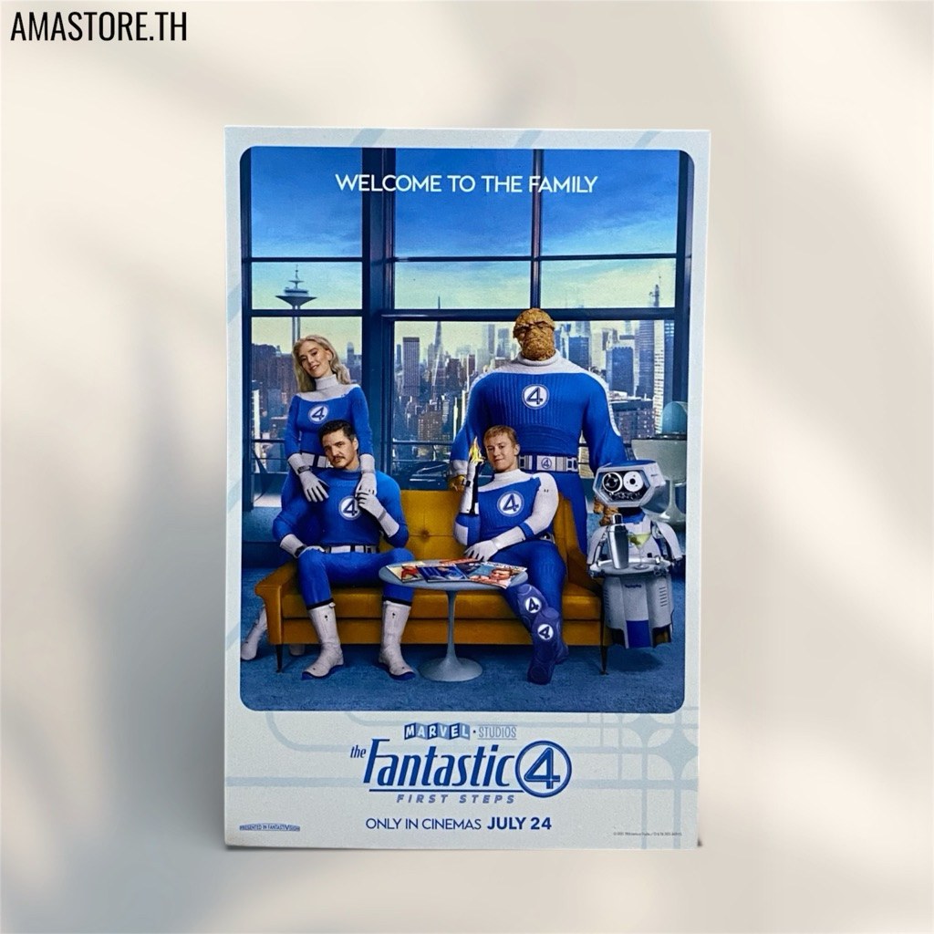 Poster Fantastic4 First steps (ของแท้)