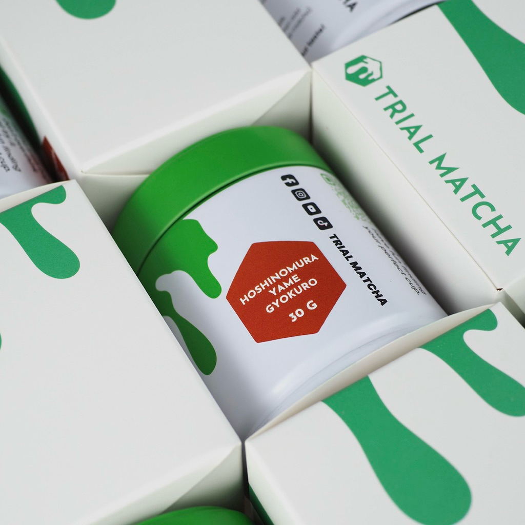 TRIAL MATCHA | ผงเกียวกุโระโฮชิโนะมูระยาเมะ Hoshinomura Yame Gyokuro (ตัวเดิม)