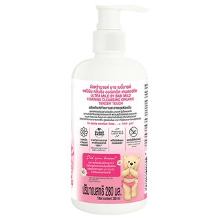 ULTRA MILD - Feminine Wash Tendor Touch (280ml.) อัลตร้ามายด์ สบู่ล้างจุดซ่อนเร้น เท็นเดอร์ ทัช 280 มล.