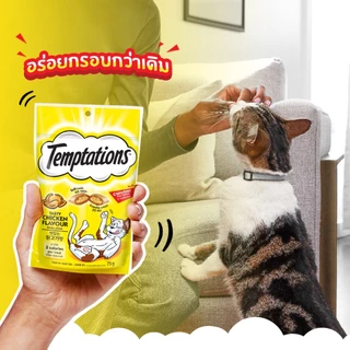 TEMPTATIONS ขนมแมวทุกรสชาติ 75 ก. (12 แพ็ก)