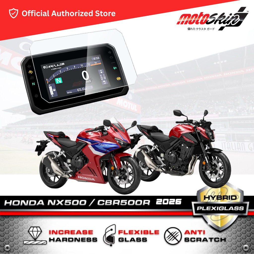 ฟิล์มกระจกกันรอยหน้าปัด HONDA  CBR500R CB500  2026