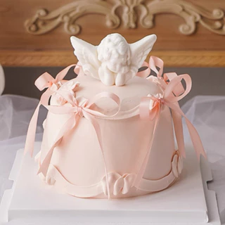 Baker Tree ริบบิ้นผ้าซาติน หน้ากว้าง 0.6cm. ยาว 20 หลา