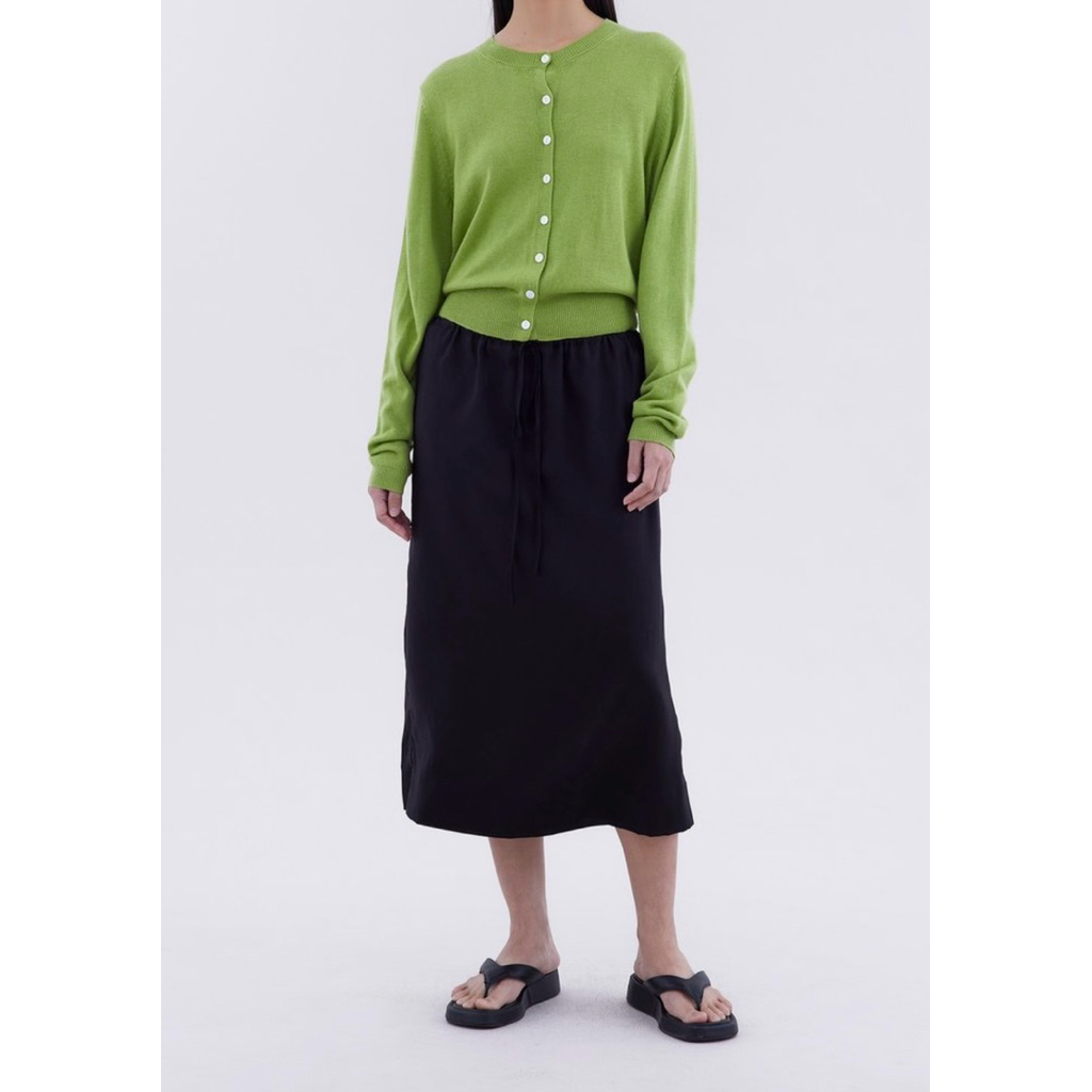 กระโปรงแบรนด์The editor’s market รุ่น Averil Drawstring Skirtของใหม่