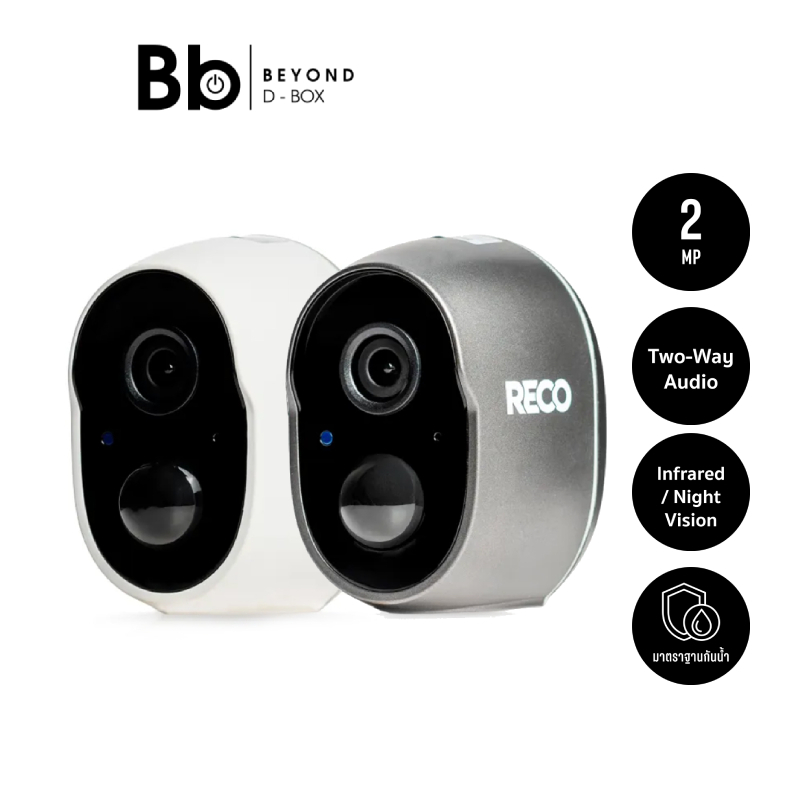 กล้องวงจรปิด RECO CCTV Camera by BB Beyond D-Box
