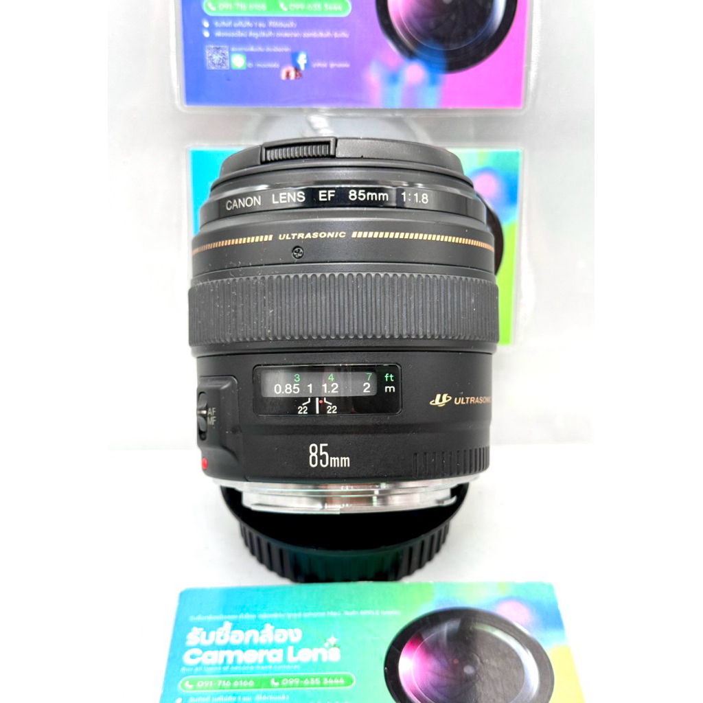Canon EF 85mm f1.8 Usm. ***ผ่อนได้**รับซื้อกล้องมือสอง**