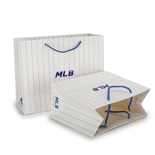 ถุงกระดาษแบรนด์MLB ขนาดเล็ก กลาง ใหญ่ ถุงของขวัญวันครบรอบ