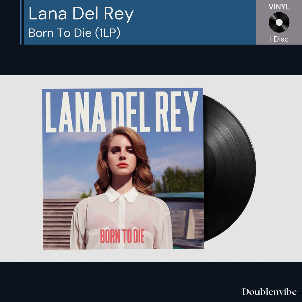 [ใหม่และซีล] แผ่นเสียง Vinyl Lana Del Rey – Born To Die (1LP)