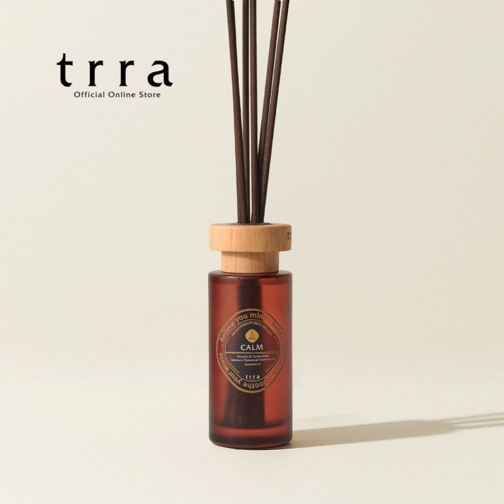 t r r a Aromatherapy Reed Diffuse 100 mL - ธรา ชุดก้านไม้หอมกระจายกลิ่น ปรับบรรยากาศให้ผ่อนคลาย 100 มล.