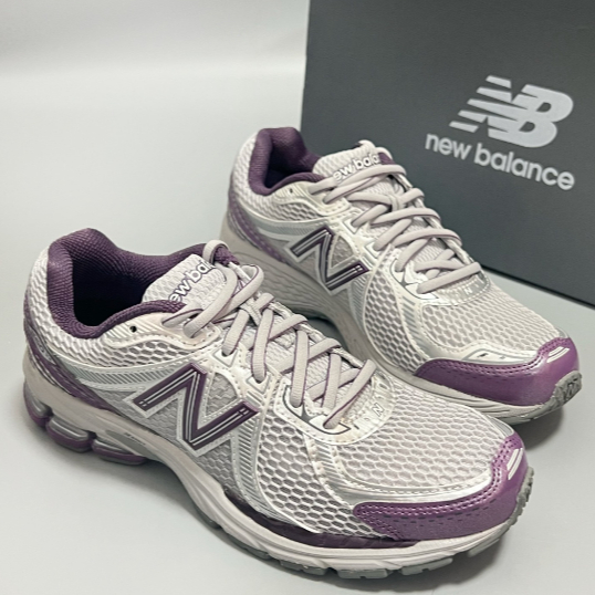 New Balance 860 v2 Y2K Low cut Running Shoes Silver Purple