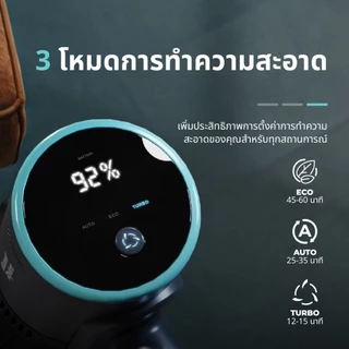 Russell Taylors 40,000 Pa เครื่องดูดฝุ่นไร้สาย Cordless Vacuum Cleaner (BLDC 500วัตต์ HEPA) VORTEX