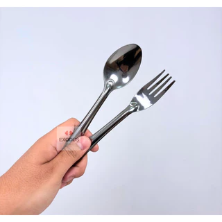 ￼[แพ็ค 12 คู่] Zebra ช้อนส้อม ลายหยดน้ำ ความหนา 1มิล ช้อน ส้อม ชุดช้อนส้อม หัวม้าลาย
