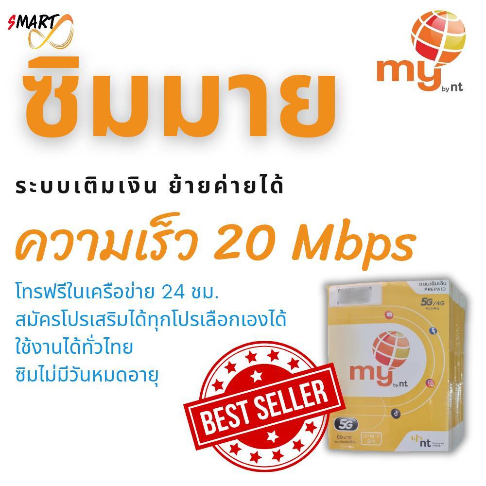 ซิมมาย โปรแนะนำ เน็ตเร็ว20เมก เน็ตไม่อั้น
