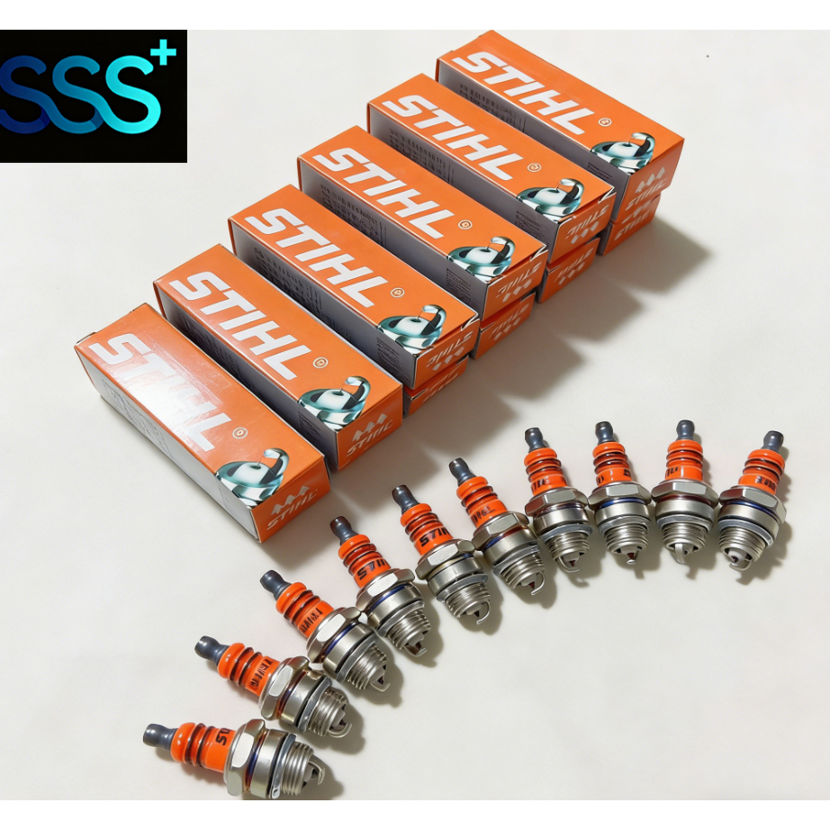 STIHL-BM6A หัวเทียนเครื่องตัดหญ้า หรือเครื่องพ่นยา 2 จังหวะ หัวเทียน 2 จังหวะ  Acceleration  999+