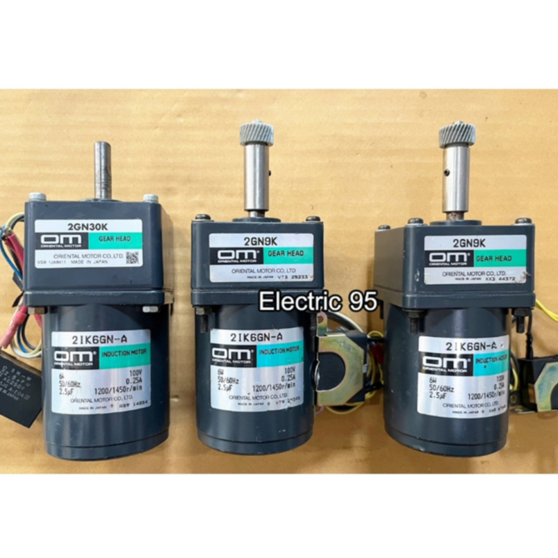 Oriental Motor มอเตอร์เกียร์ 2IK6GN-A 100V 6W (มือ 2)