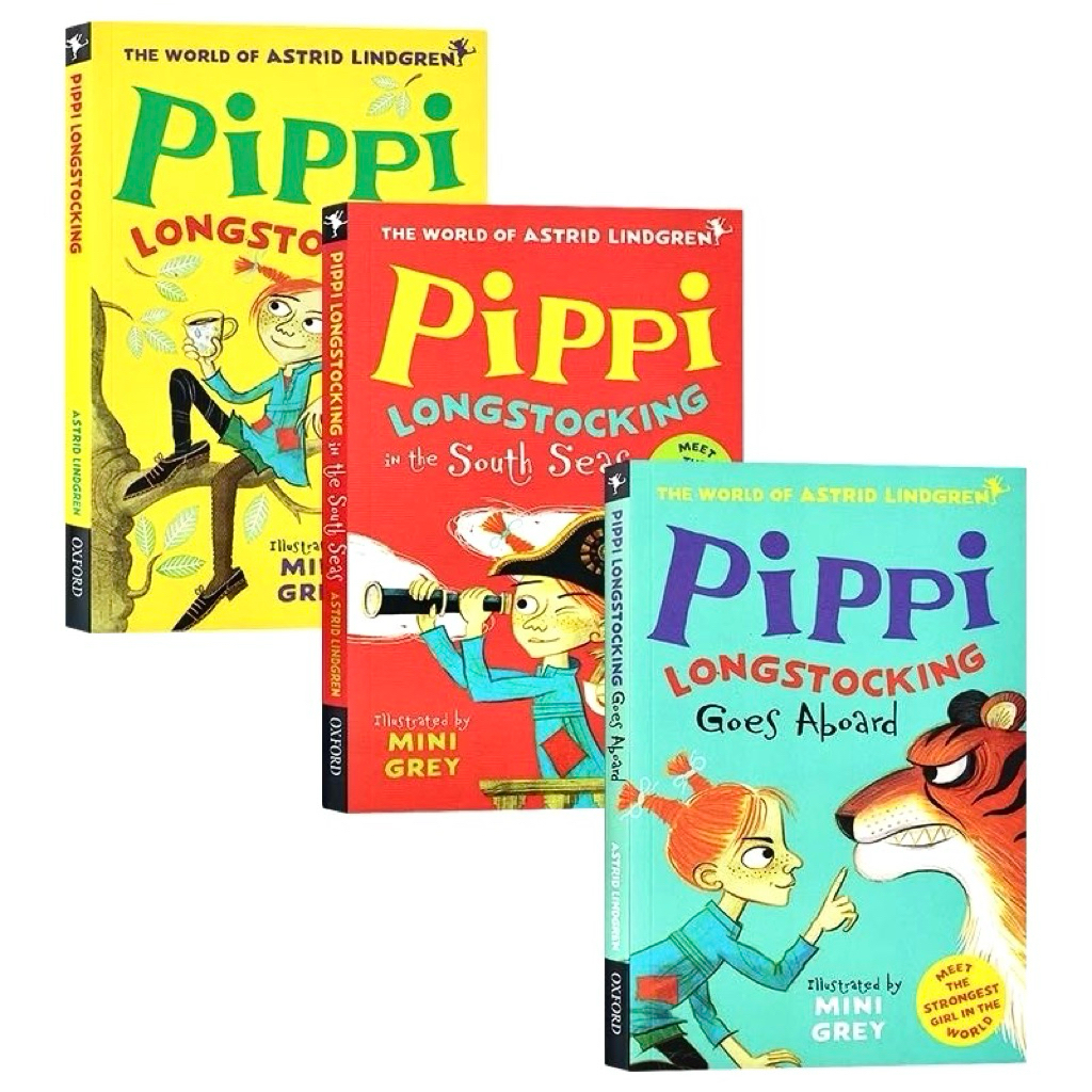 Pippi Longstocking ชุด 3 เล่ม | Oxford The World of Astrid Lindgren | นิทานภาษาอังกฤษสำหรับเด็ก | อา