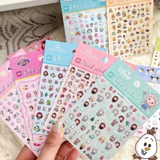 พร้อมส่งจากไทย!!! สติกเกอร์ติดเล็บ สติกเกอร์ลายนูน สติกเกอร์ 5D ลายSanrio Disney สติกเกอร์ตกแต่ง ติดสมุดสิ่งของน่ารัก