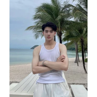 เสื้อกั๊กผู้ชาย สวมใส่สบาย มีทุกไซส์ เนื้อผ้านุ่มและระบายอากาศได้ดี เหมาะสำหรับเล่นกีฬา #TB5858